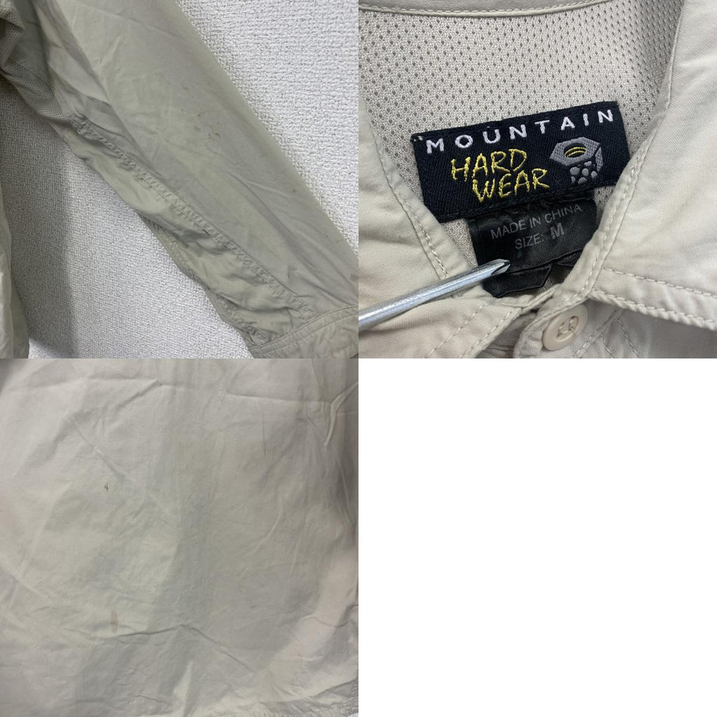 MOUNTAIN HARD WEAR　マウンテンハードウェア　長袖シャツ　マウンテン　灰色　グレー　Mサイズ