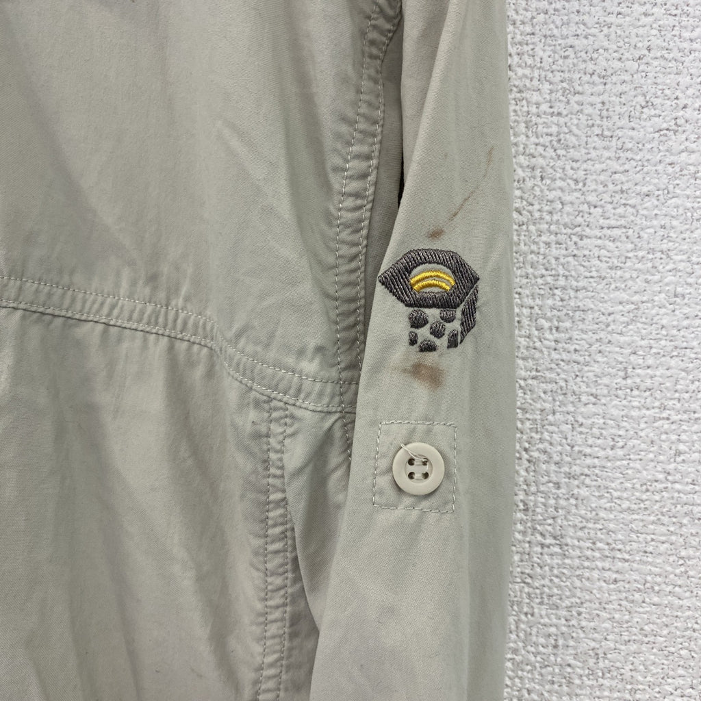 MOUNTAIN HARD WEAR　マウンテンハードウェア　長袖シャツ　マウンテン　灰色　グレー　Mサイズ