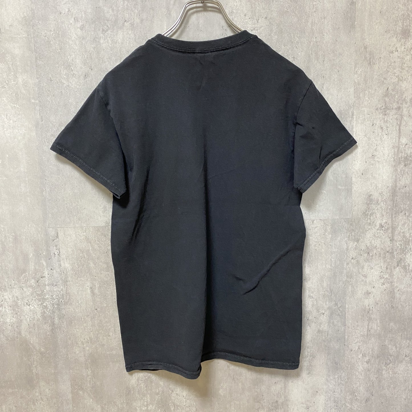 古着 used　GILDAN　ギルダン　バスケ　DENNIS RODMAN　半袖プリントTシャツ　黒　ブラック　レトロ　Sサイズ