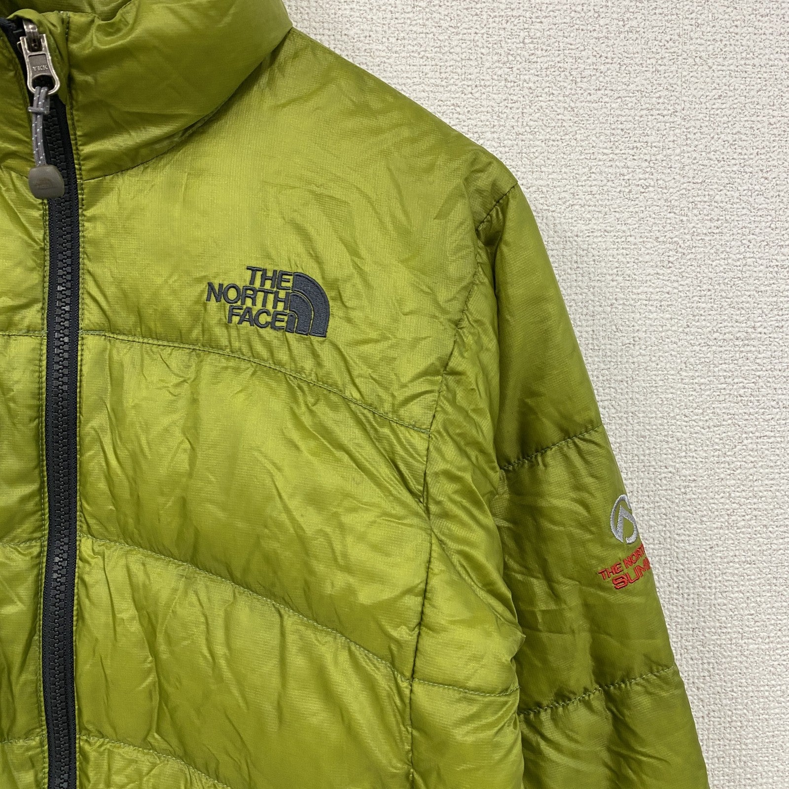 THE NORTH FACE　ザ・ノースフェイス　ダウンジャケット　アコンカグア　ライトグリーン　Mサイズ