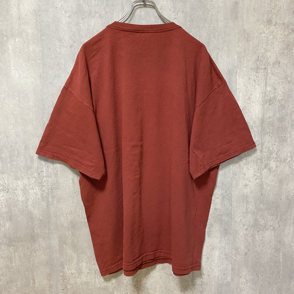 古着 used　Levi’s　リーバイス　バスケ　半袖プリントTシャツ　ワインレッド　えんじ色　オーバーサイズ　XLサイズ