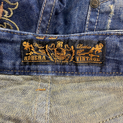 RIOBERA　リオベラ　デニムパンツ/ジーンズ　ジップフライ　インディゴ　29サイズ