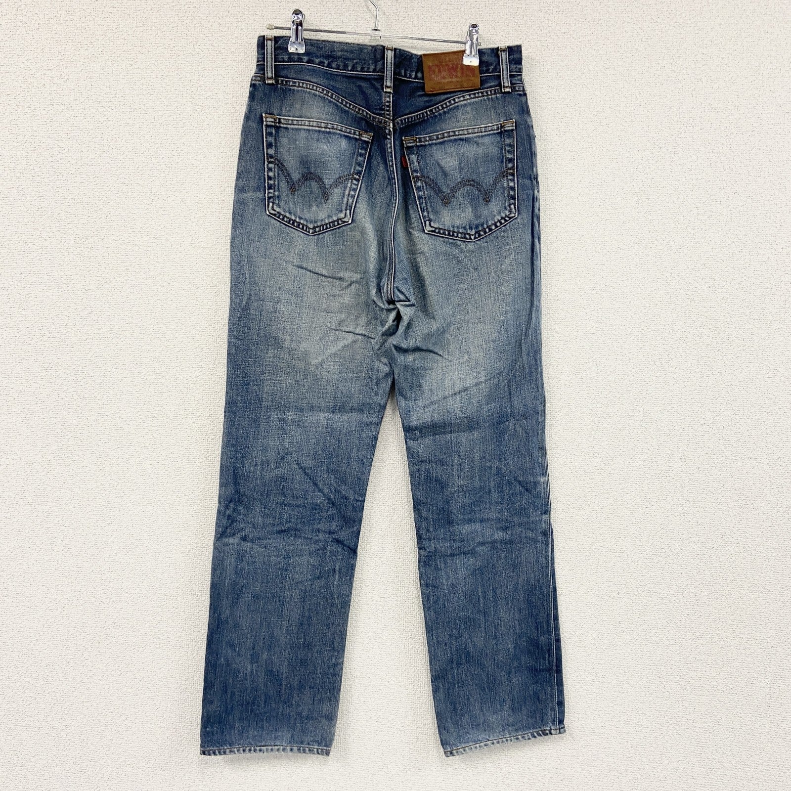 EDWIN　エドウィン　503　デニムパンツ/ジーンズ　ジップフライ　縦落ち　鬼ヒゲ　インディゴ　W32サイズ