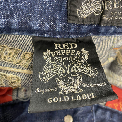 RED PEPPER　レッドペッパー　デニムパンツ/ジーンズ　ジップフライ　インディゴ　29サイズ