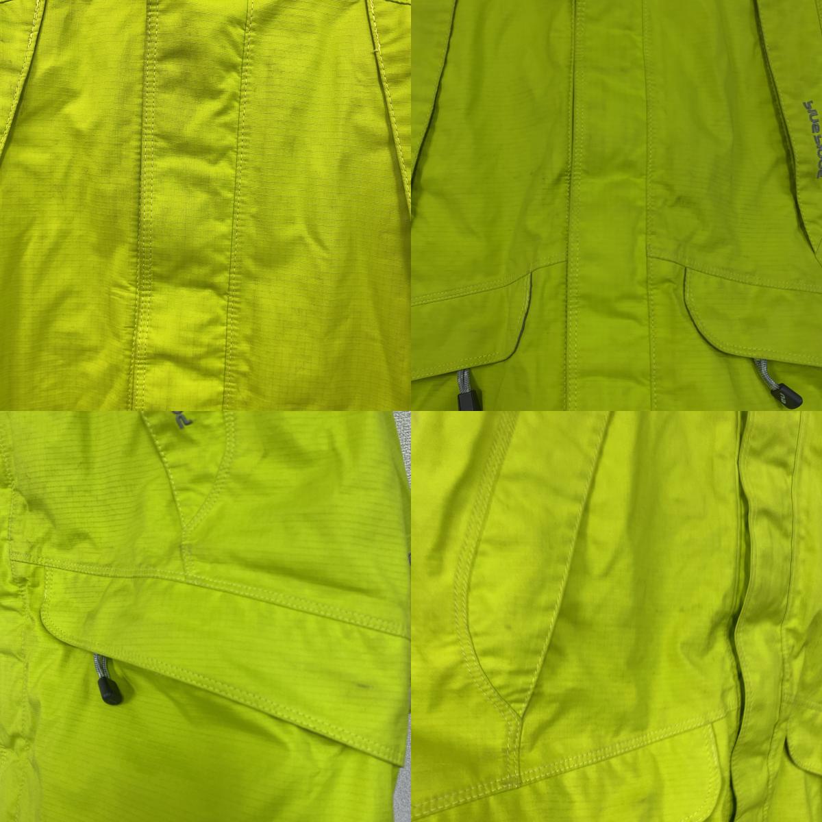 ～00s　blue Blood　GORE-TEX　マウンテンパーカー　ボードウェア　ライムイエロー　Sサイズ