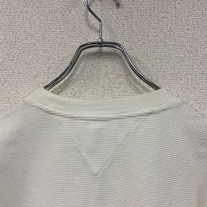 TOMMY JEANS　トミージーンズ　半袖ワッフル地Tシャツ　ポケT　白　ホワイト　Sサイズ　　