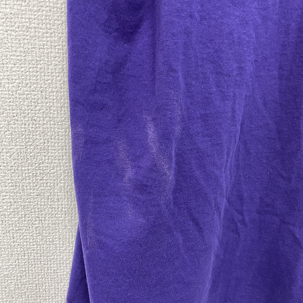 ～90s　JERZEES　ジャージーズ　半袖プリントTシャツ　ヴィンテージ　バスケ　紫　パープル　Lサイズ