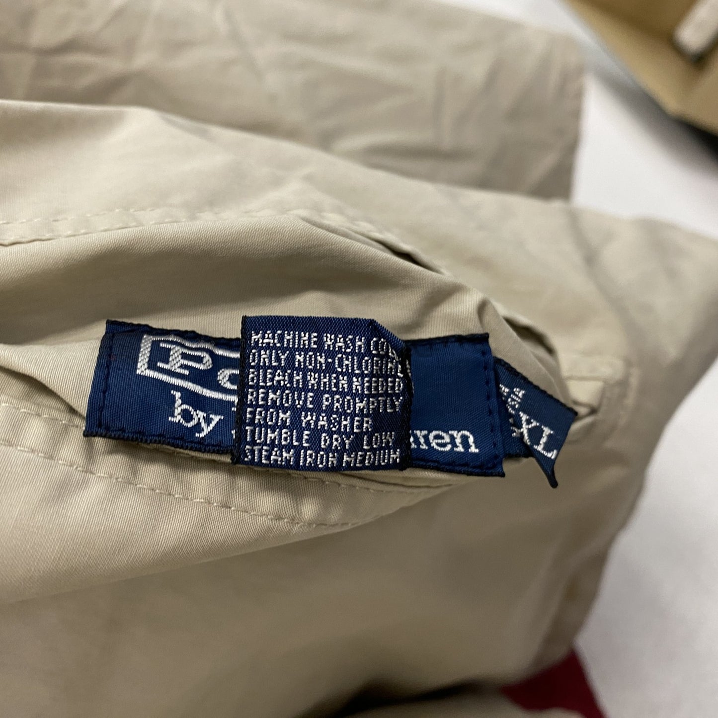 Polo Ralph Lauren　ラルフローレン　フルジップリバーシブルパーカー　ピンク　ベージュ