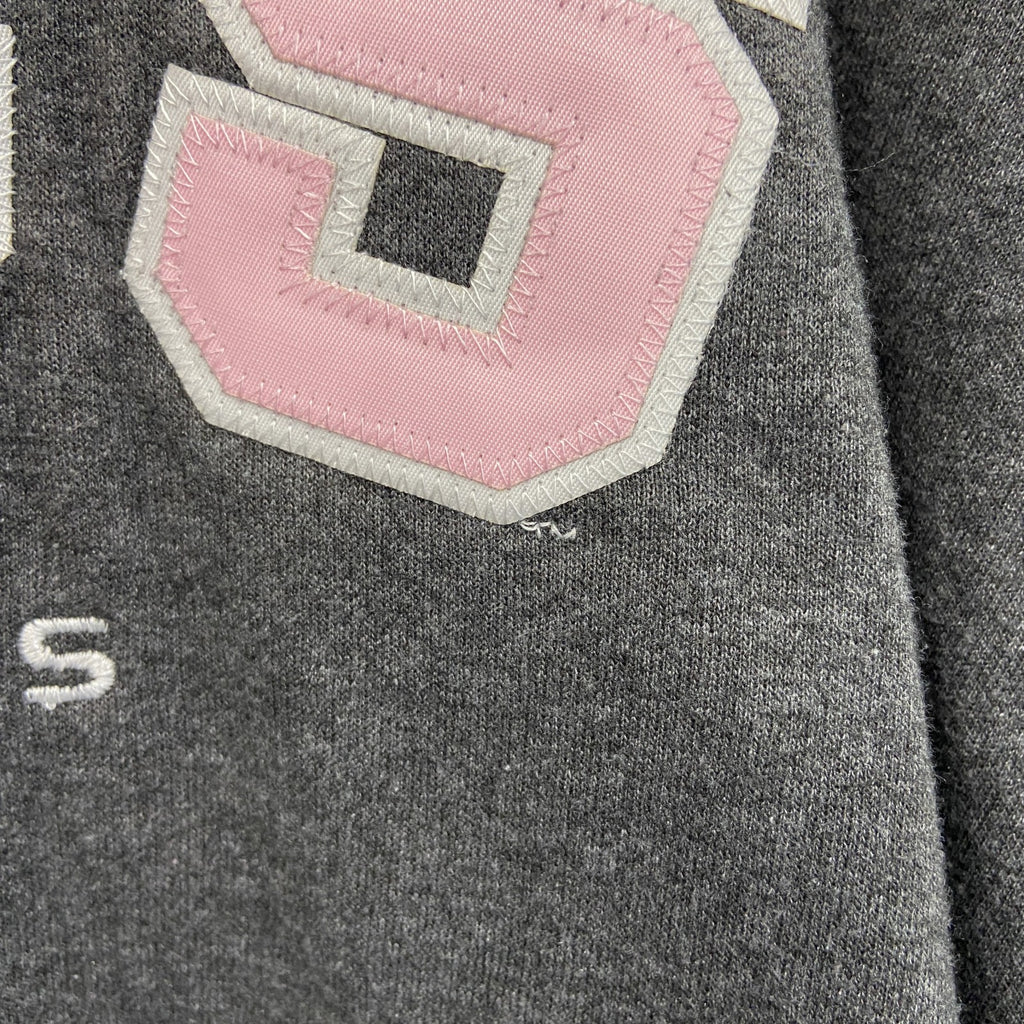 古着 used　champion　チャンピオン　プリントフーディー/スウェットパーカー　灰色　ダークグレー　2XLサイズ