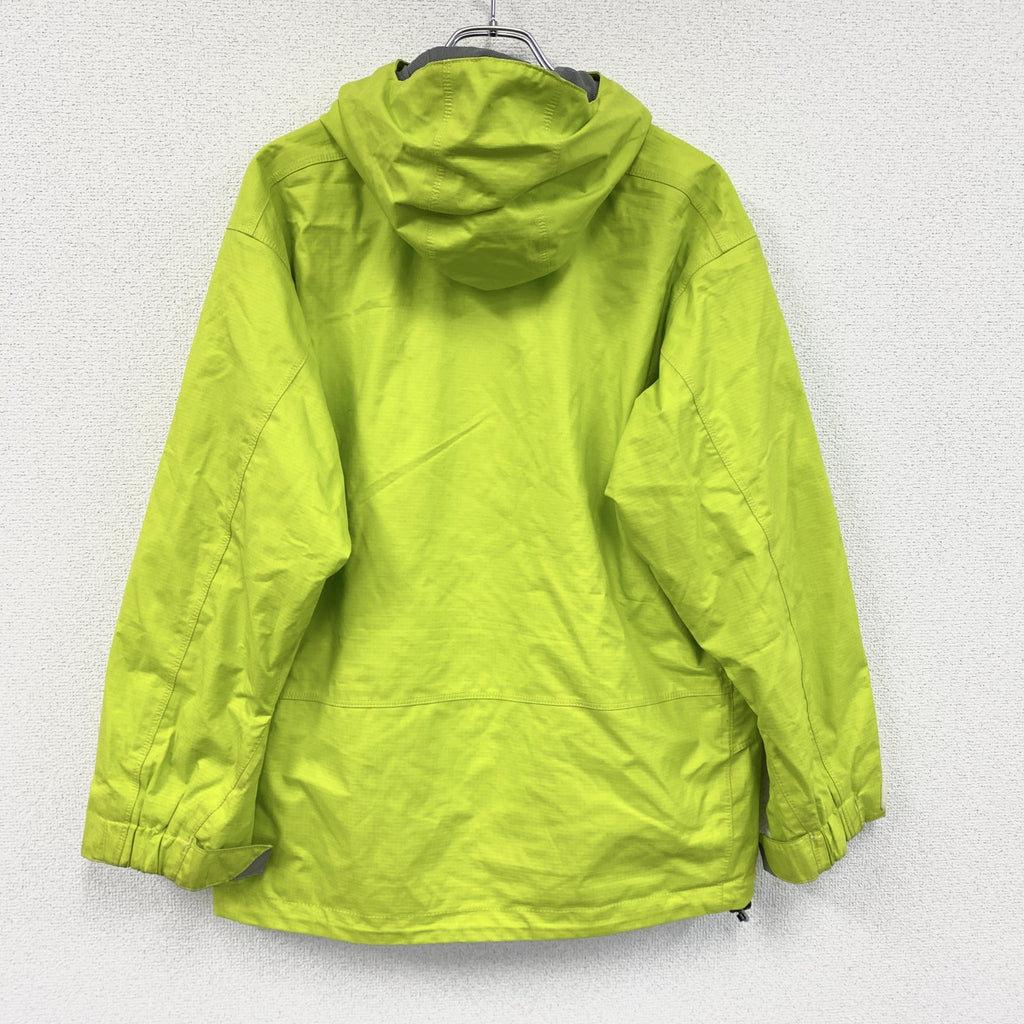 ～00s　blue Blood　GORE-TEX　マウンテンパーカー　ボードウェア　ライムイエロー　Sサイズ