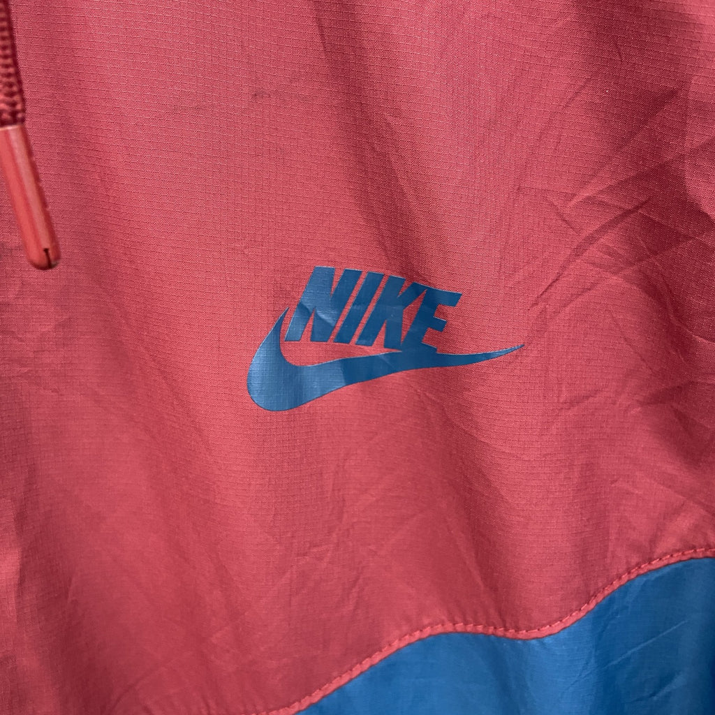 NIKE　ナイキ　長袖ナイロンジャケット　フルジップパーカー　マルチカラー　Mサイズ