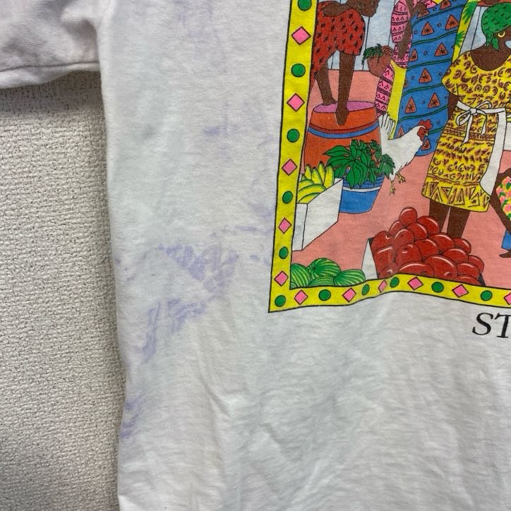 90s　KINGSTREE CLASSIC　半袖プリントTシャツ　ヴィンテージ　白　ホワイト　XLサイズ