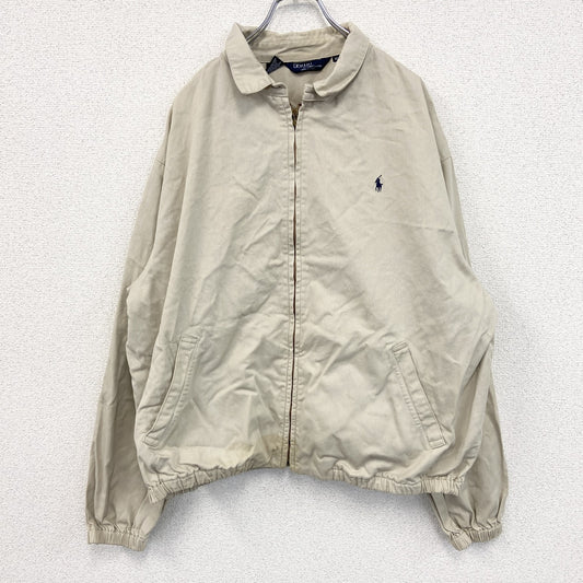Polo by Ralph Lauren　ポロバイラルフローレン　フルジップブルゾン　オフホワイト　XLサイズ