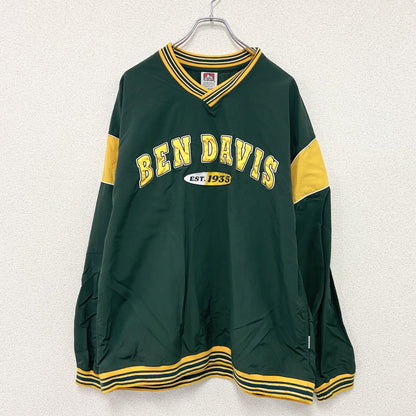 BEN DAVIS　ベンデイビス　ナイロンプルオーバージャケット　緑　グリーン　XLサイズ　