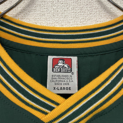 BEN DAVIS　ベンデイビス　ナイロンプルオーバージャケット　緑　グリーン　XLサイズ　