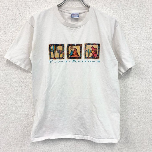 90s　All Sport　オールスポート　半袖プリントTシャツ　ヴィンテージ　USA製　白　ホワイト　Mサイズ
