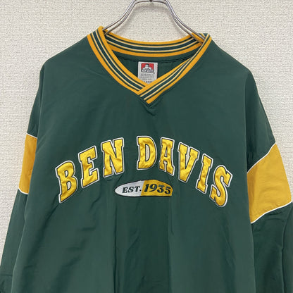 BEN DAVIS　ベンデイビス　ナイロンプルオーバージャケット　緑　グリーン　XLサイズ　