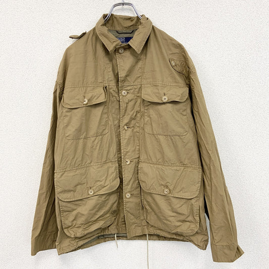 Polo by Ralph Lauren　ポロバイラルフローレン　ミリタリージャケット　ベージュ　Mサイズ