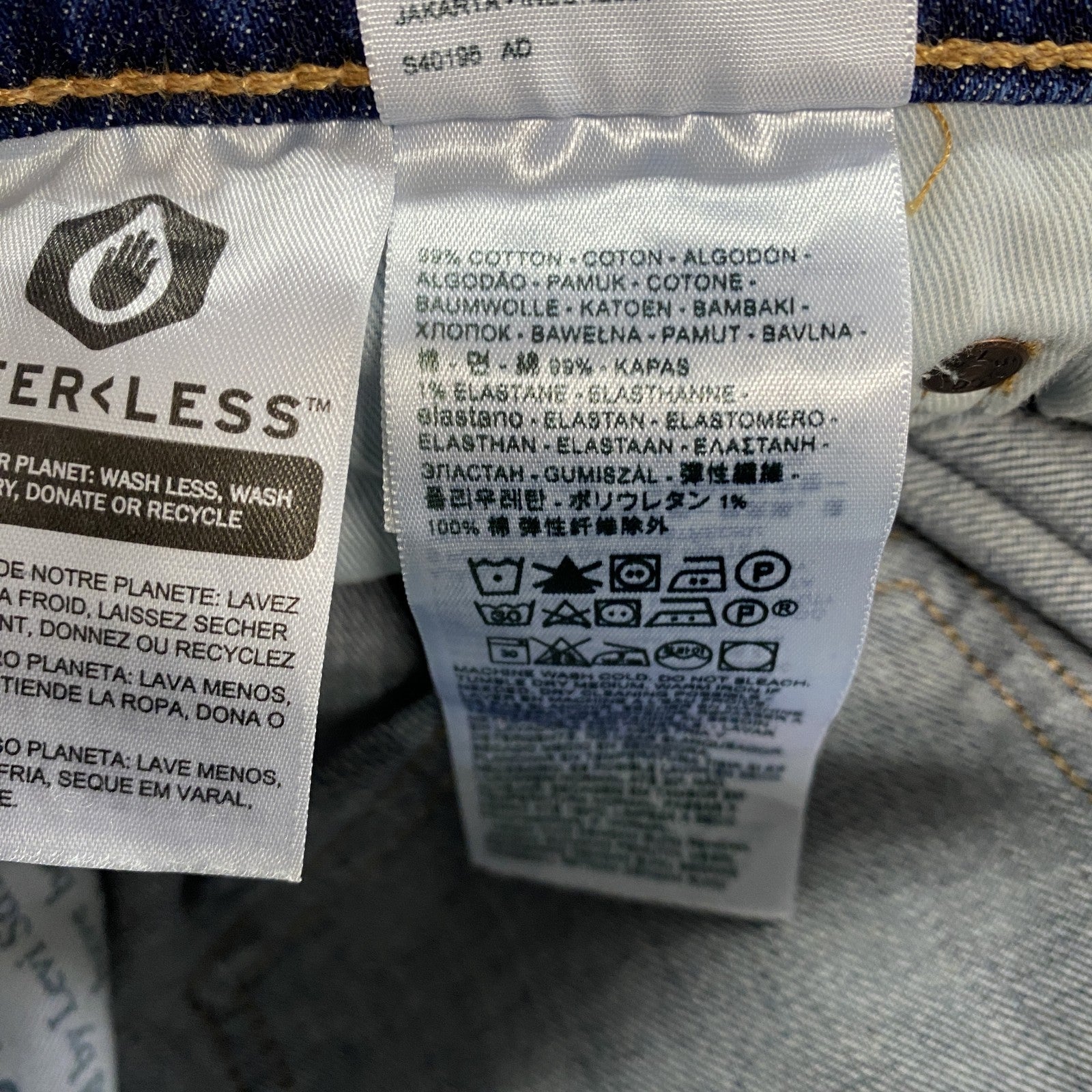 Levi's　リーバイス　505　デニムパンツ/ジーンズ　ジップフライ　インディゴ　W29サイズ