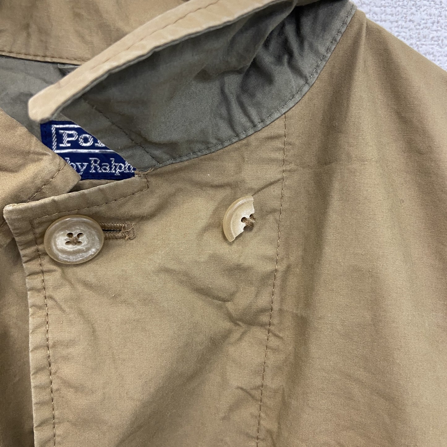 Polo by Ralph Lauren　ポロバイラルフローレン　ミリタリージャケット　ベージュ　Mサイズ