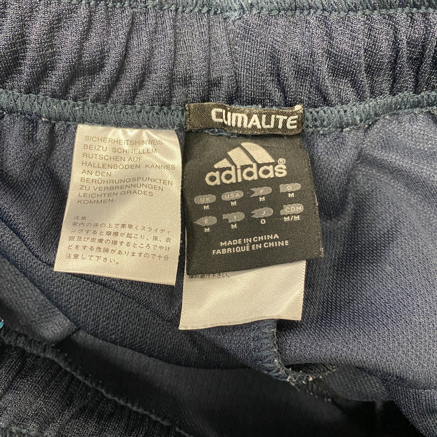 adidas　アディダス　ジャージセットアップ　トラックジャケット　トラックパンツ　ネイビー　Oサイズ