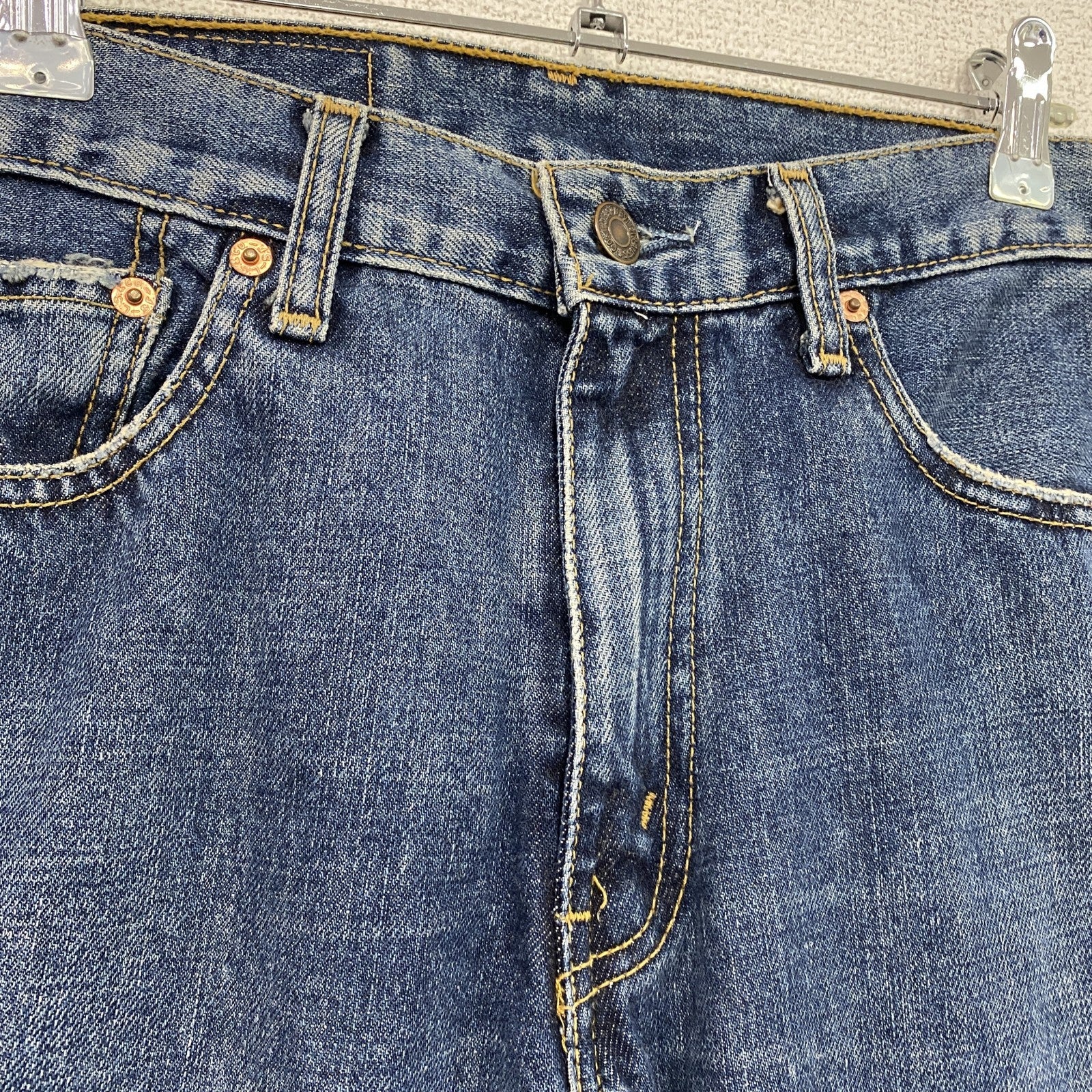 Levi's　リーバイス　505　デニムパンツ/ジーンズ　ジップフライ　インディゴ　W28サイズ