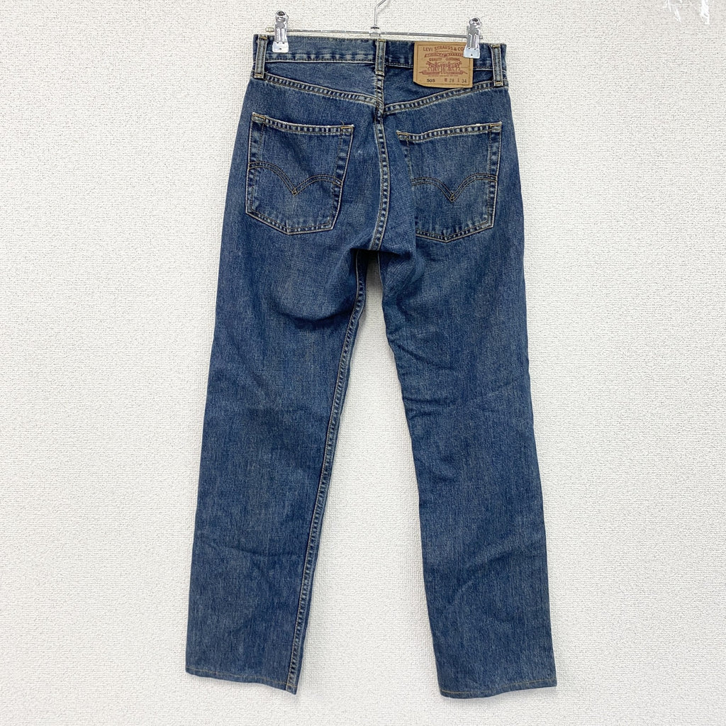 Levi's　リーバイス　505　デニムパンツ/ジーンズ　ジップフライ　インディゴ　W28サイズ