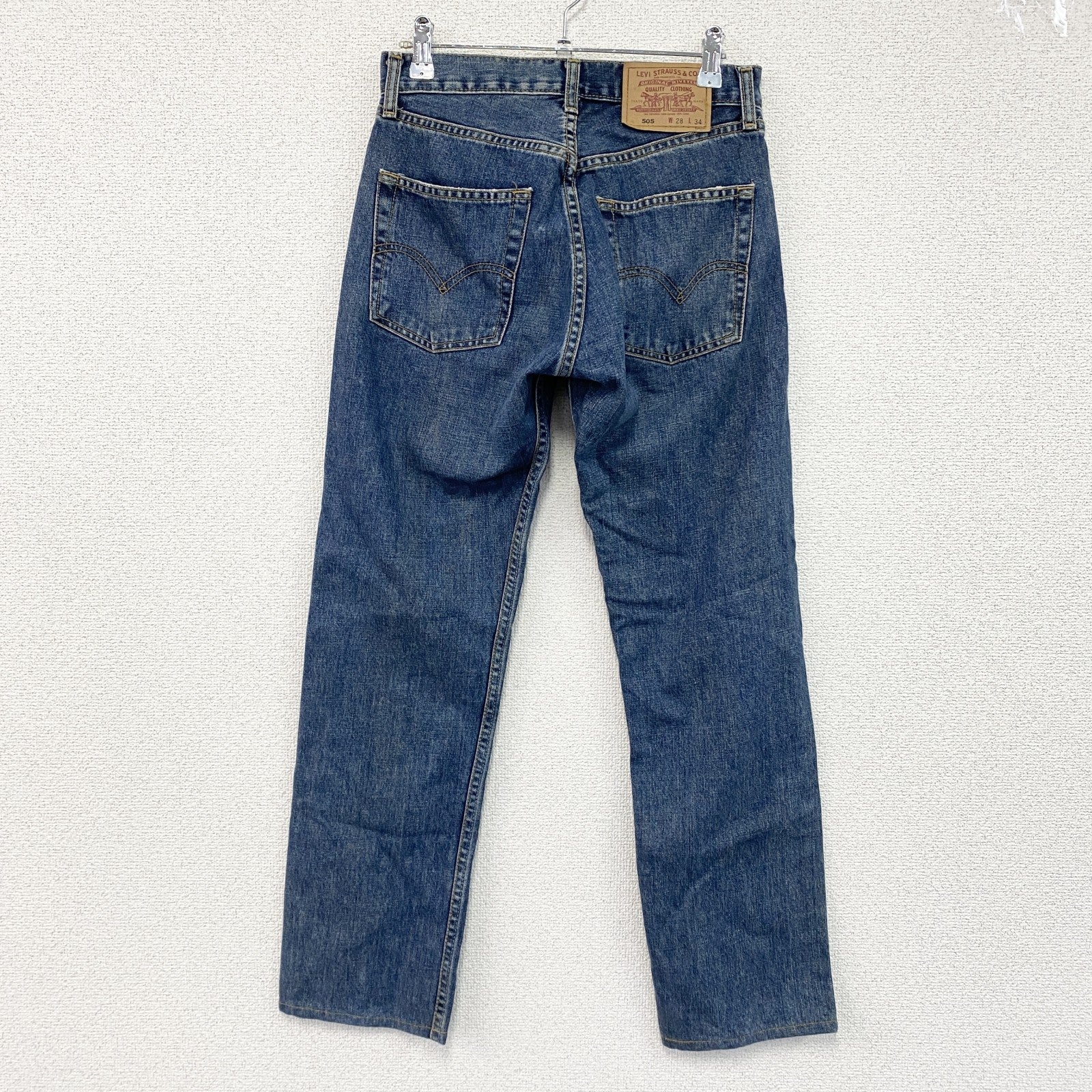 Levi's　リーバイス　505　デニムパンツ/ジーンズ　ジップフライ　インディゴ　W28サイズ