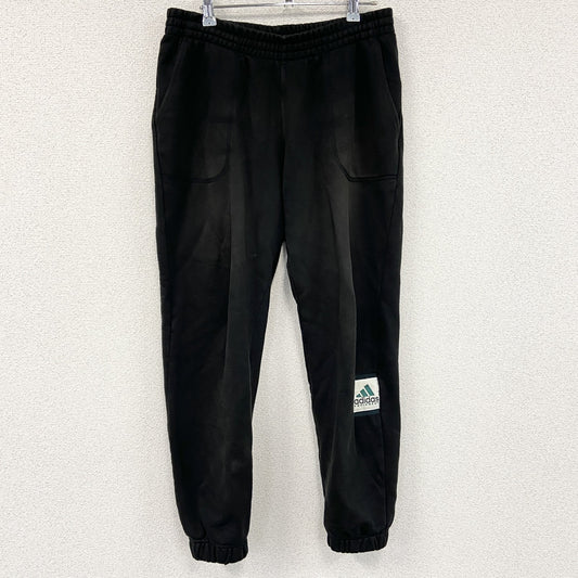 90s　adidas　アディダス　EQUIPMENT　エキップメント　スウェットパンツ　パフォーマンスロゴ　黒　ブラック　Lサイズ