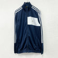 adidas　アディダス　トラックジャケット/ジャージ　パフォーマンスロゴ　紺　ネイビー　Lサイズ