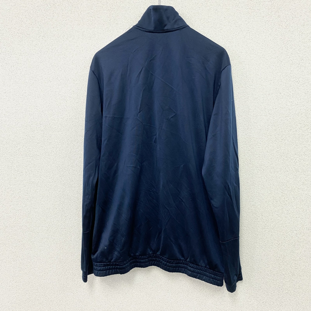 adidas　アディダス　トラックジャケット/ジャージ　パフォーマンスロゴ　紺　ネイビー　Lサイズ