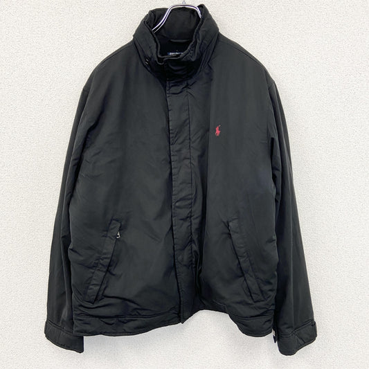 Polo by Ralph Lauren　ポロバイラルフローレン　フルジップブルゾン　黒　ブラック　Lサイズ