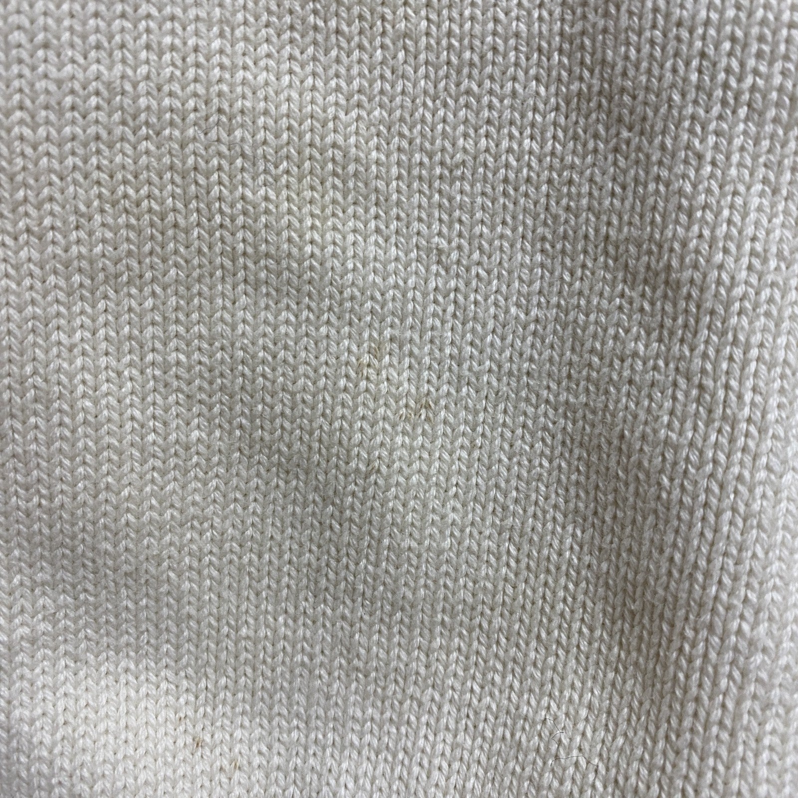 古着 used　NAUTICA ノーティカ　長袖クルーネックニット　セーター　ワンポイント刺繍　白　シンプル　レトロ　Lサイズ