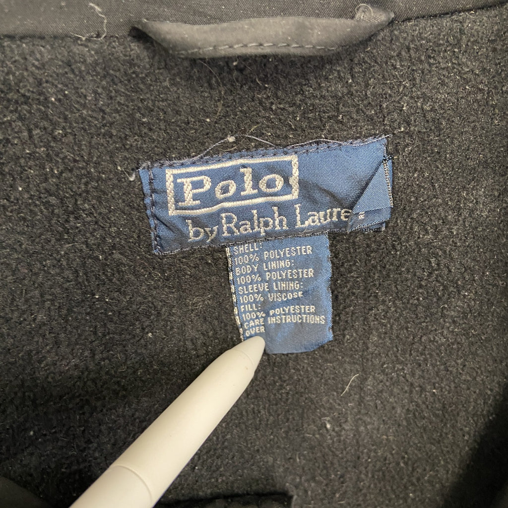 Polo by Ralph Lauren　ポロバイラルフローレン　フルジップブルゾン　黒　ブラック　Lサイズ