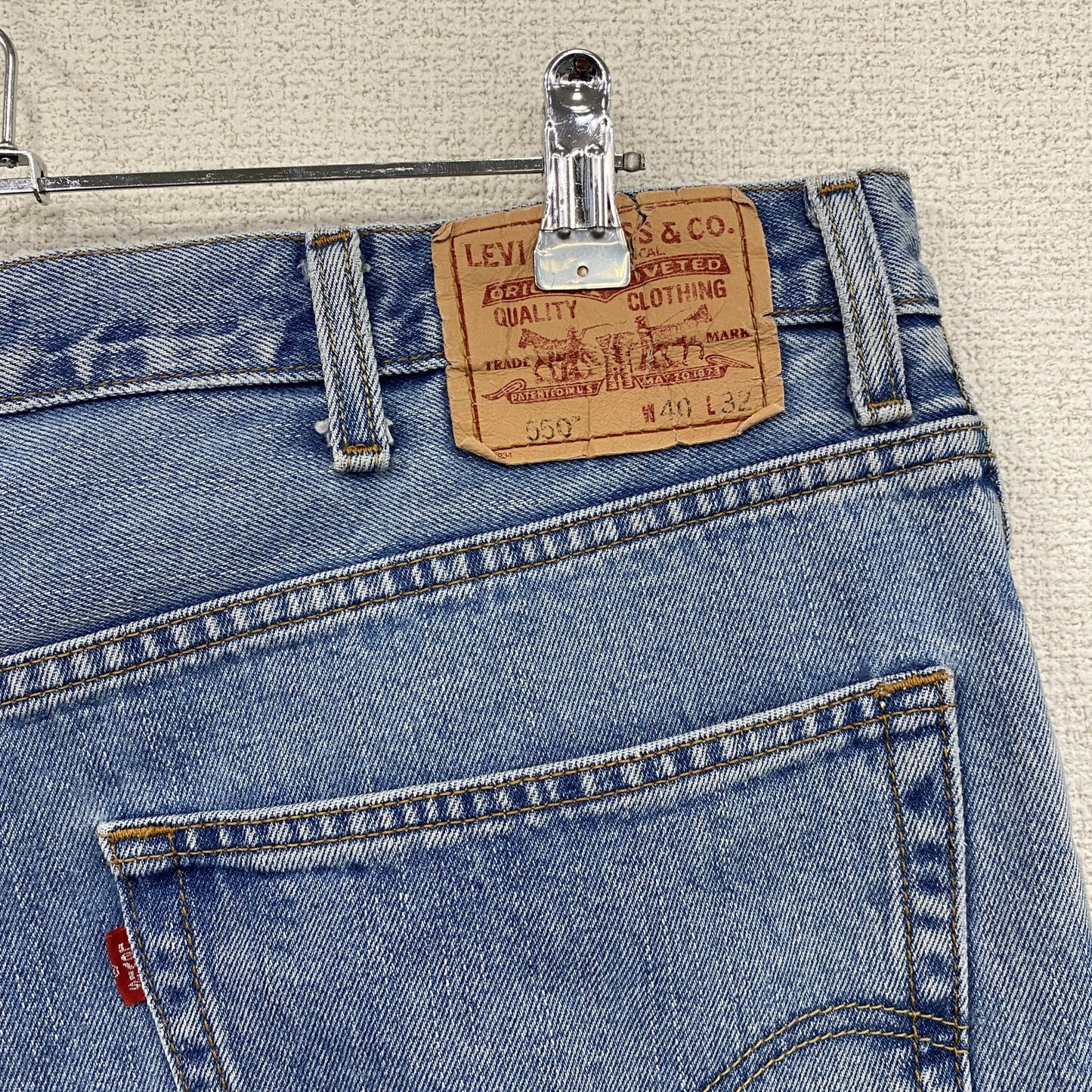 Levi’s　リーバイス　550　デニムパンツ/ジーンズ　ジッパーフライ　インディゴ　W40サイズ
