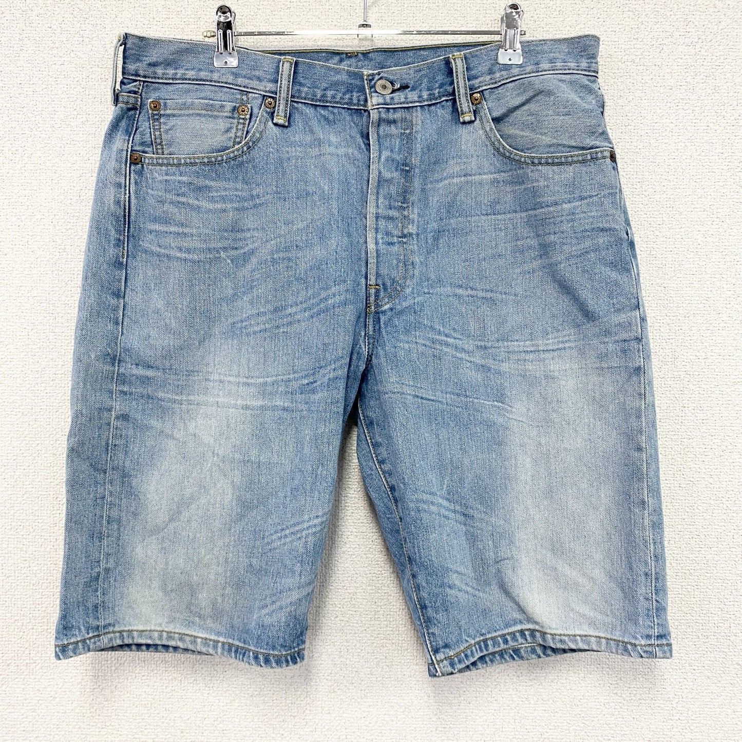 Levi's　リーバイス　501　デニムハーフパンツ/ジーンズ　ボタンフライ　インディゴ　W34サイズ