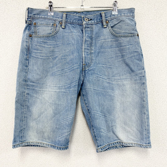 Levi's　リーバイス　501　デニムハーフパンツ/ジーンズ　ボタンフライ　インディゴ　W34サイズ