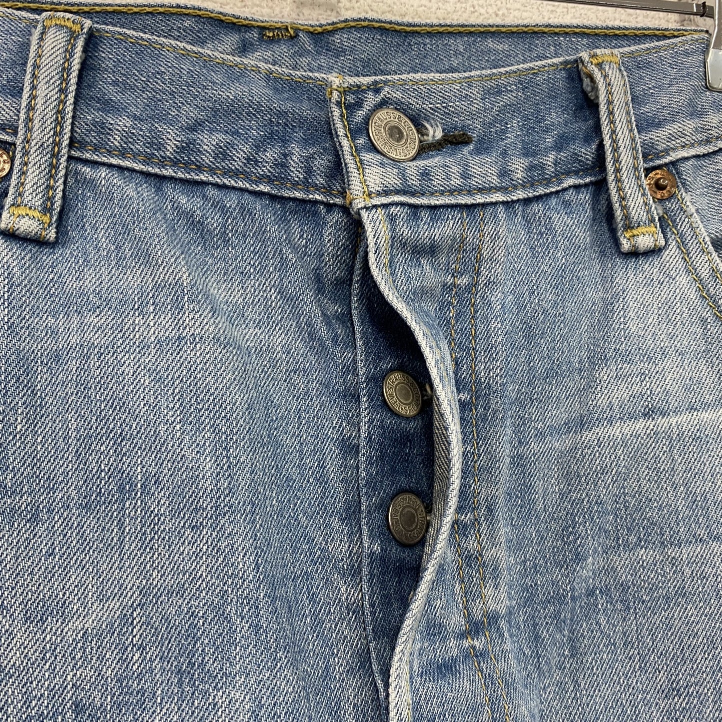 Levi's　リーバイス　501　デニムハーフパンツ/ジーンズ　ボタンフライ　インディゴ　W34サイズ