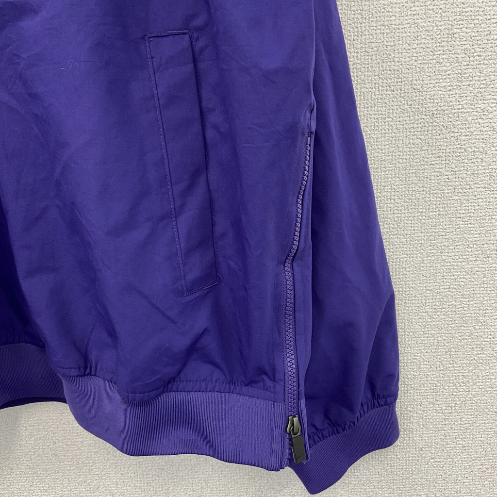NIKE　ナイキ　ナイロンジャケット　プルオーバー　カレッジ　紫　パープル　XLサイズ