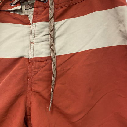 Patagonia　パタゴニア　ハーフパンツ/ボードショーツ　ボーダー　オレンジ　ベージュ　28サイズ