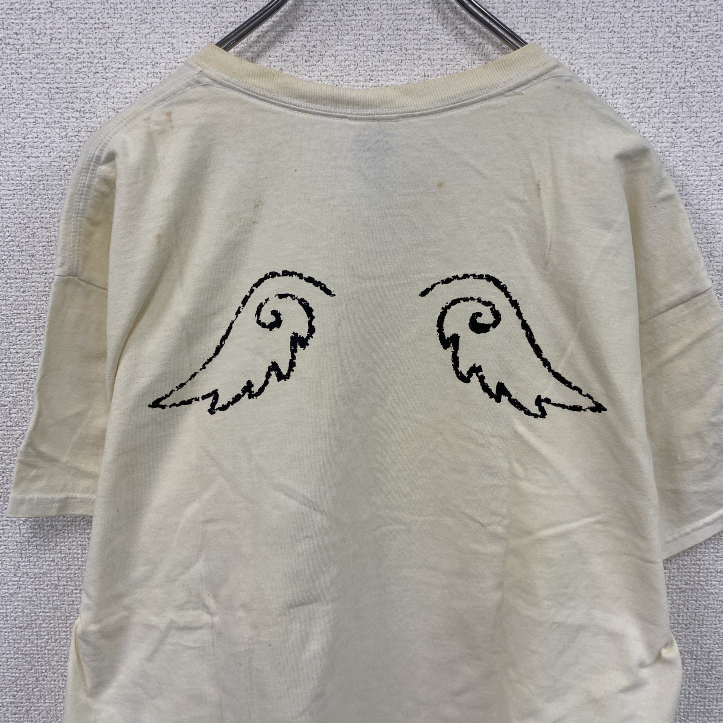 GILDAN　ギルダン　半袖プリントTシャツ　漢字T　文字T　ゴキゲンファクトリー　白　ホワイト　Lサイズ