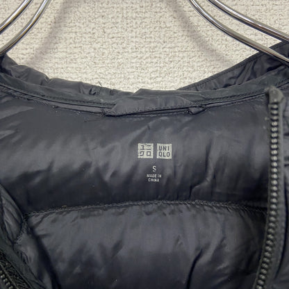 UNIQLO　ユニクロ　ウルトラライトダウンロングコート　フーデットコート　黒　ブラック　Sサイズ