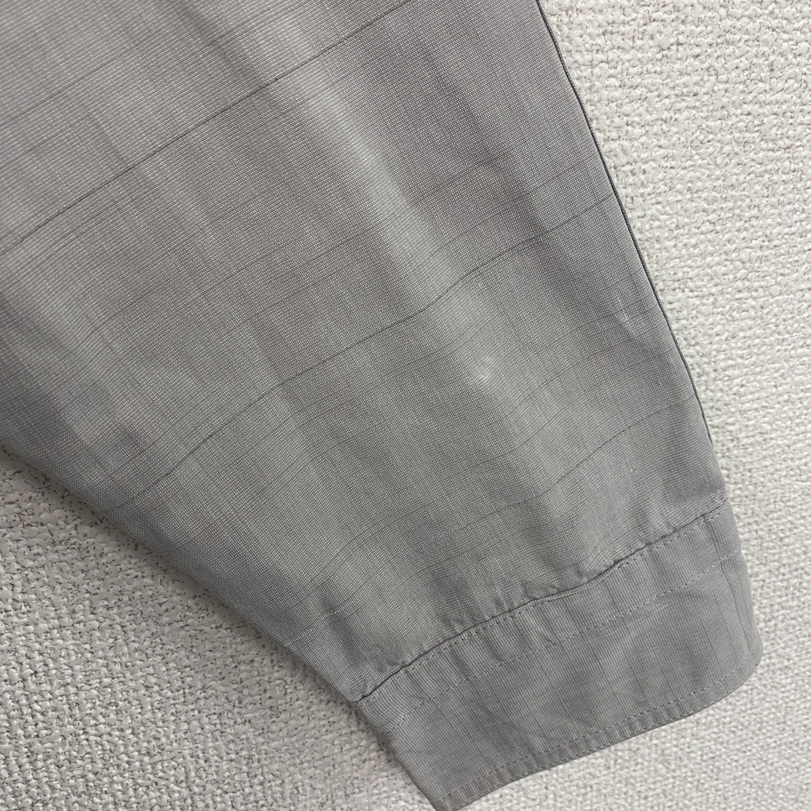 Levi’s　リーバイス　長袖シャツ　フラップポケット　比翼仕立て　無地　灰色　グレー　XLサイズ