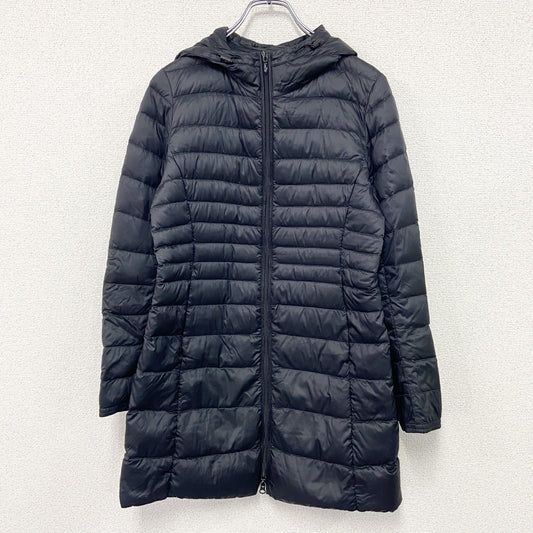 UNIQLO　ユニクロ　ウルトラライトダウンロングコート　フーデットコート　黒　ブラック　Sサイズ