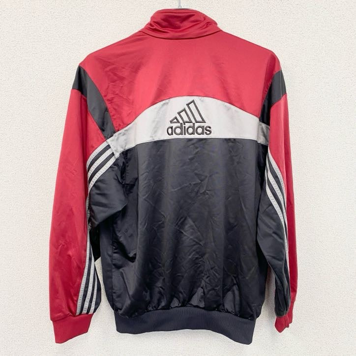 90s　adidas　アディダス　フルジップトラックジャケット/ジャージ　ヴィンテージ　マルチカラー　Lサイズ