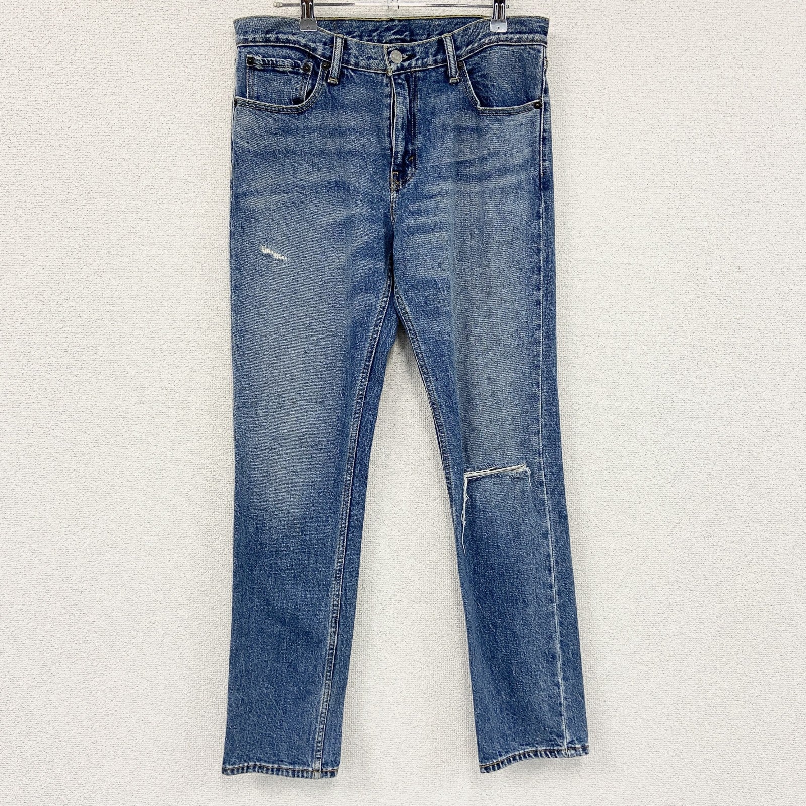 Levi’s　リーバイス　511　デニムパンツ/ジーンズ　ジップフライ　縦落ち　インディゴ　W31サイズ