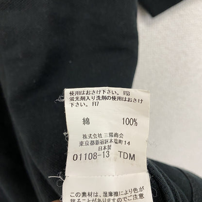 BURBERRY LONDON　バーバリーロンドン　半袖ポロシャツ　ノバチェック　黒　ブラック　Lサイズ