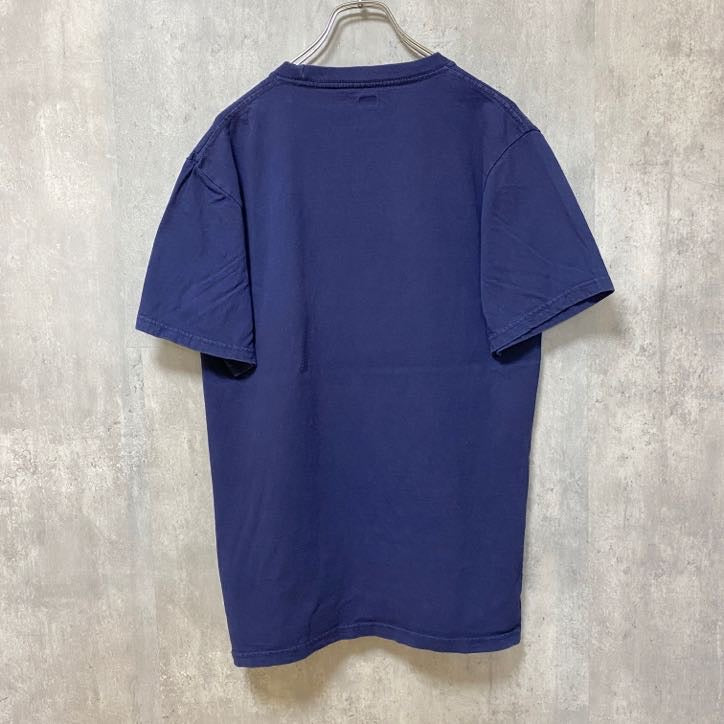 古着 used　MLB メジャーリーグ　TWINS　ミネソタツインズ　半袖プリントTシャツ　ネイビー　紺　野球　Mサイズ