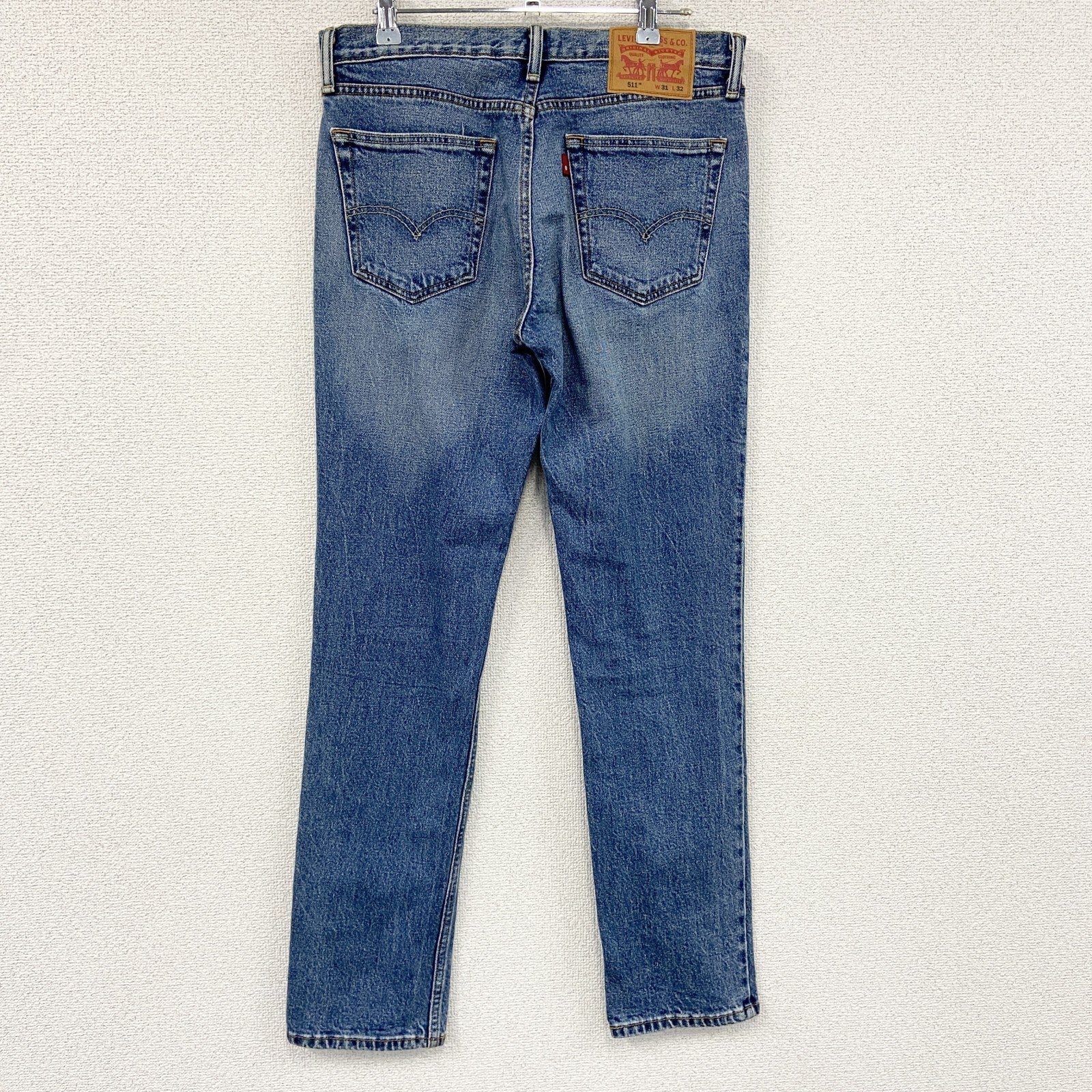 Levi’s　リーバイス　511　デニムパンツ/ジーンズ　ジップフライ　縦落ち　インディゴ　W31サイズ