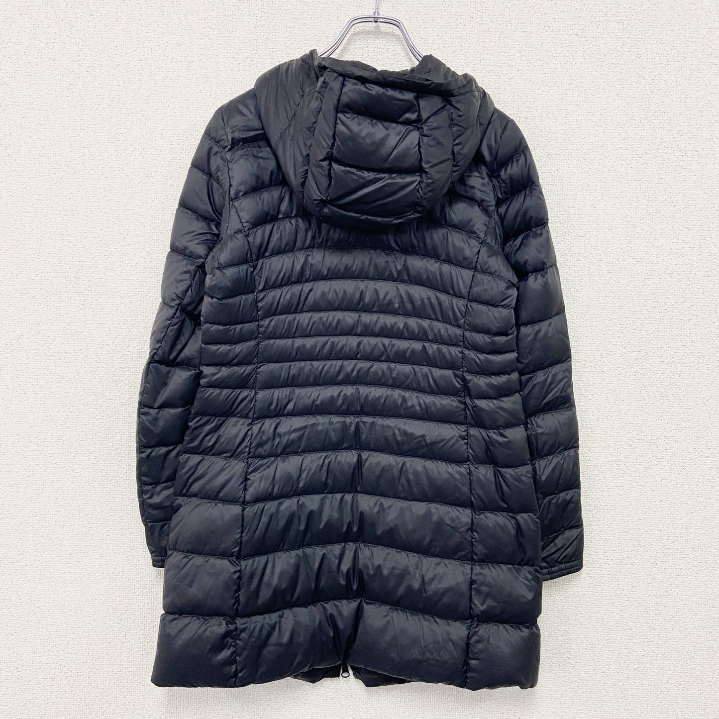 UNIQLO　ユニクロ　ウルトラライトダウンロングコート　フーデットコート　黒　ブラック　Sサイズ